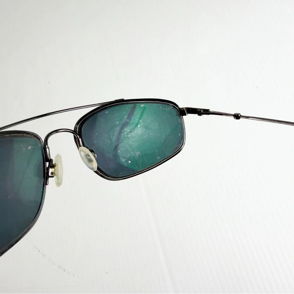 Maui Jim Flexon MJ-303-02 Gunmetal Gray Polarized Sunglasses AS IS